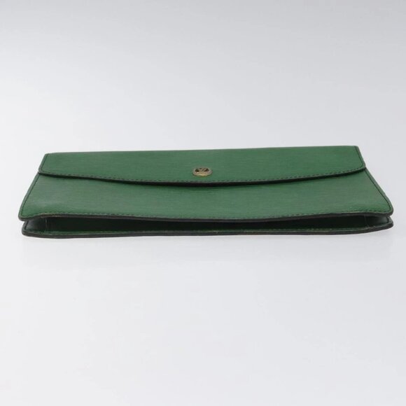 LOUIS VUITTON Epi Montaigne 27 Clutch Bag Green - Picture 6 of 16